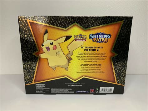 Pok Mon Tcg Shining Fates Pikachu V Box Ebay