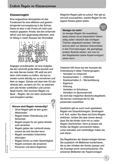 Grundschule Unterrichtsmaterial Organisation Und Selbstmanagement