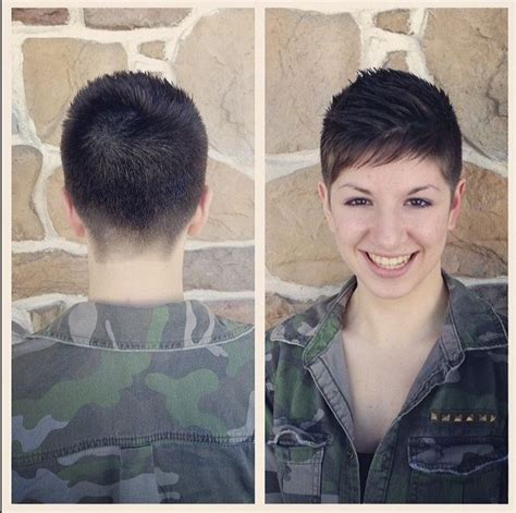 Female Military Haircuts