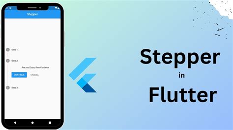 Stepper In Flutter Flutter Stepper Widget Youtube