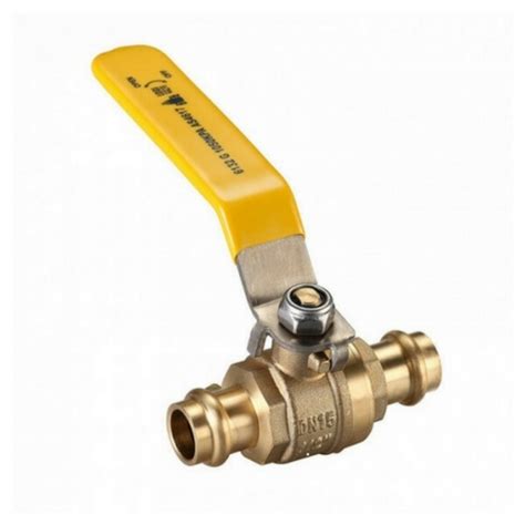 Mm Copper Press Crimp Lever Ball Valve Gas Approved