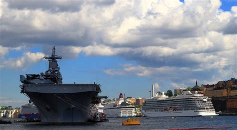 Aircraft Carrier vs Cruise Ship: Giant Size Comparison