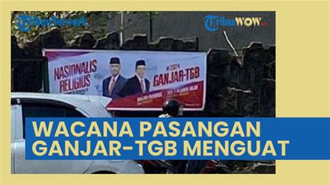 Spanduk Dukungan Ganjar TGB Bermunculan Di Yogyakarta Wacana TGB Jadi