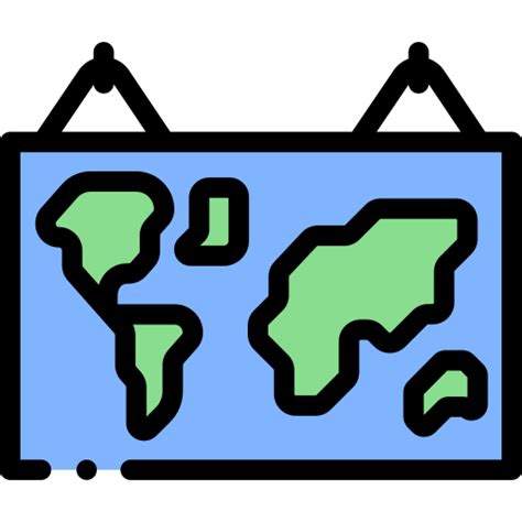 Mapa del mundo Iconos gratis de mapas y ubicación