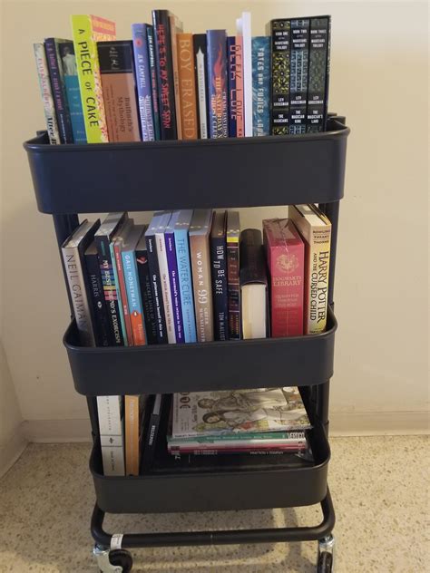 My New Organized TBR Book Cart R Bookshelf