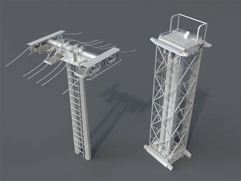 Artstation Electric Towers 20 Pieces Resources