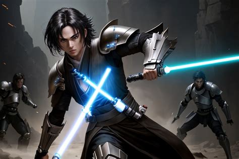 Star Wars Jedi Battle Wallpaper