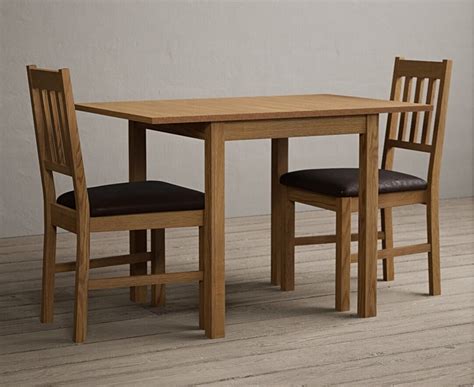 Extending York 70cm Solid Oak Dining Table With York Chairs Oak