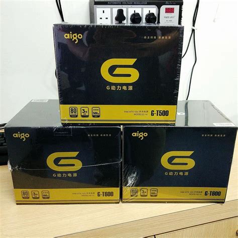 Aigo Psu Stock Has Arrived Full Modular Bronze Years Warranty