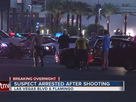 Shots Fired At Vehicle On Las Vegas Strip