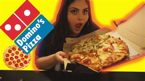 Dominos Pizza Mukbang Eating Show Get To Know Me Tag Youtube