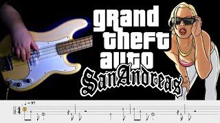 GTA San Andreas Theme Song | BASS Cover | TABS Acordes - Chordify