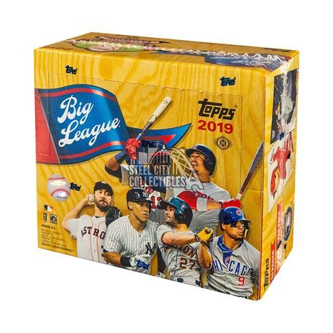 2019 Topps Big League Baseball Hobby Box Steel City Collectibles