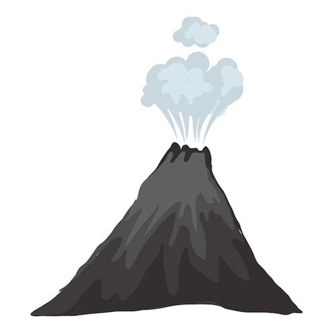 Premium Vector Earthquake Eruption Volcano Icon Cartoon Of Earthquake