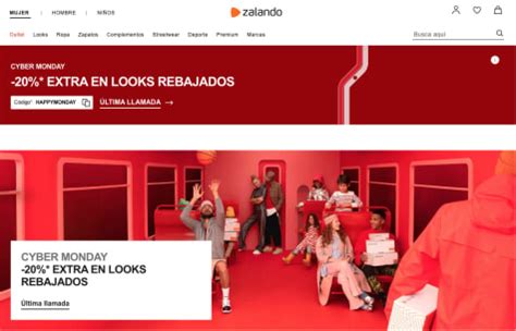 Código 20 descuento extra en el CyberMonday en Zalando