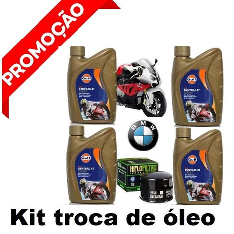 Kit Leo Filtro Gulf W Sint Tico Bmw S Rr Xr R Em Promo O