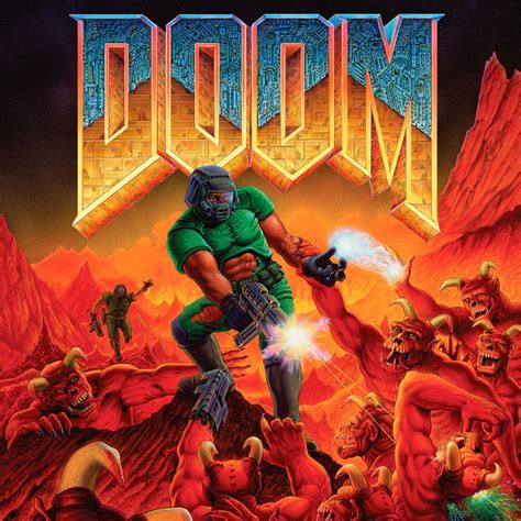 The Ultimate Doom 1995 Box Cover Art Mobygames