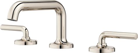 Pfister Lg49 Tnt Tenet 12 Gpm Widespread Bathroom Faucet With Metal Push And Seal Drain Assembly