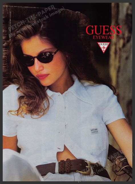 Laetitia Casta Guess 1993