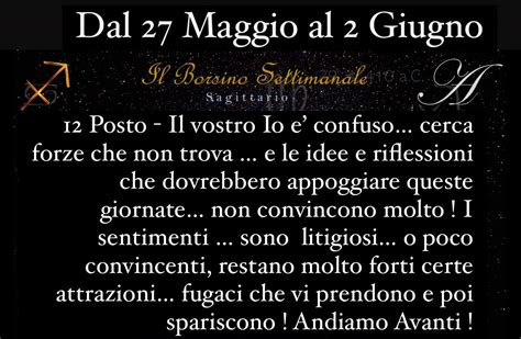 Loroscopo Di Anacleto Il Borsino Delle Stelle Dal 27 Maggio Al 2