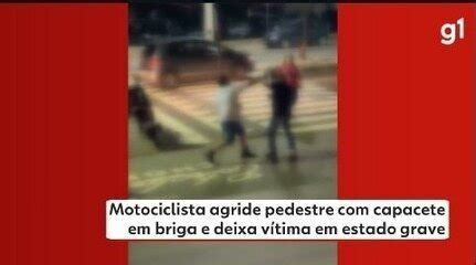 Pedestre agredido capacete em briga de trânsito tem morte cerebral