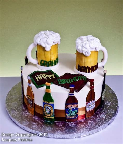 Beer Birthday Cakes