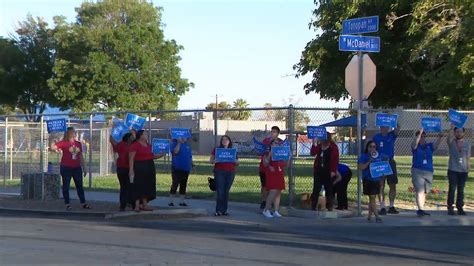 CCSD teachers rally outside J.D. Smith Middle School