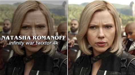 Natasha Romanoff Infinity War All Scenes Twixtor Scenepack YouTube