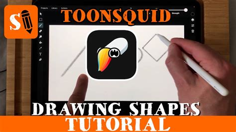 Toonsquid 1 9 Drawing Shapes With Shape Assist Tutorial Youtube