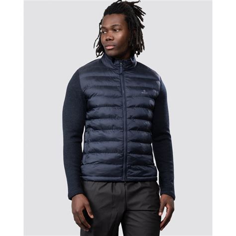 Gant Mixed Media Mens Light Padded Jacket Mens From Cho Fashion And