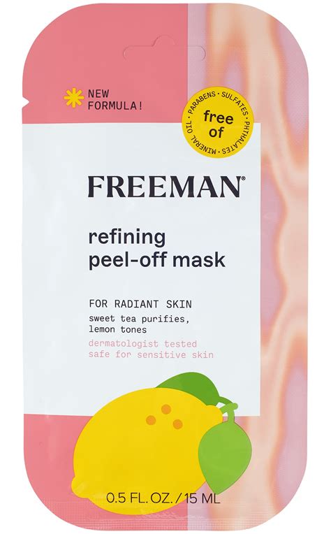 Freeman Refining Peel-off Mask ingredients (Explained)