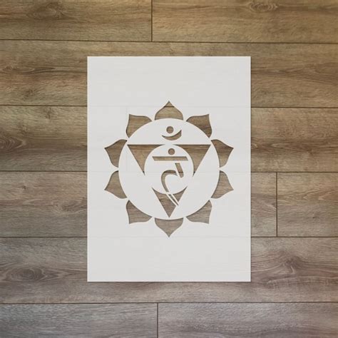 Chakra Reusable Stencil Etsy