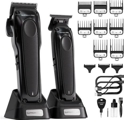 Suprent Pro Professional Hair Clippers For Men Dlc Coated Blade With