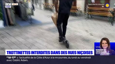 Nice Les Trottinettes Et V Los Interdits Partir Du Er Juin Dans Le