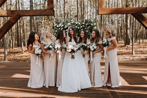 Dark Beige Bridesmaid Dresses