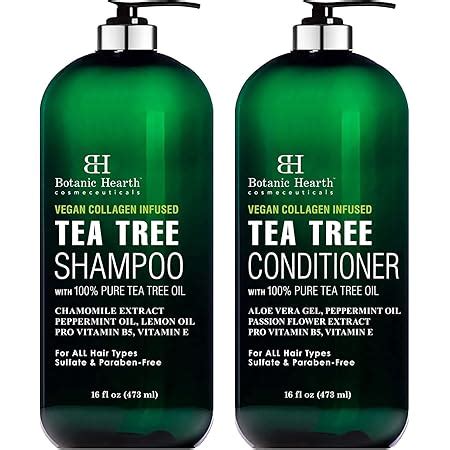 Amazon Tea Tree Mint Shampoo And Conditioner Contains Pure Tea