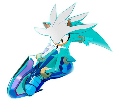 Silver The Hedgehog And Silver The Hedgehog Sonic And 2 More Drawn By