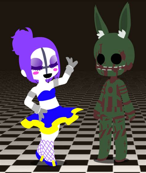 Making Ballora And Springtrap On Gacha Club Rfivenightsatfreddys