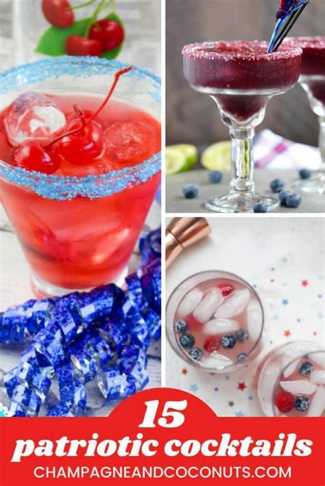 Patriotic Cocktails For The Fourth Of July Patriotic Cocktails Yummy