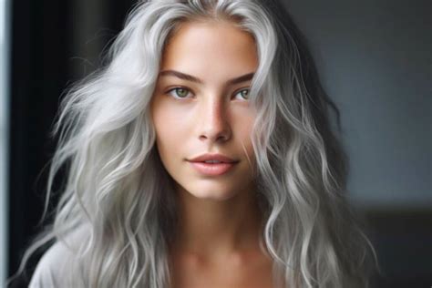 Balayage Invers Sur Cheveux Blancs Ou Gris En Quoi Cela Consiste