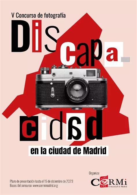 CERMI Madrid convoca el Concurso de Fotografía La Discapacidad en la