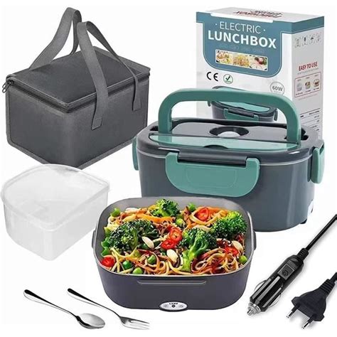 Bo Te Chauffante Repas En Lunch Box Chauffante Electrique V V