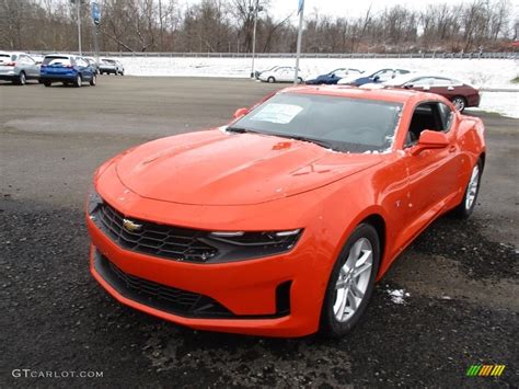 Crush Orange 2019 Chevrolet Camaro Lt Coupe Exterior Photo 130463927