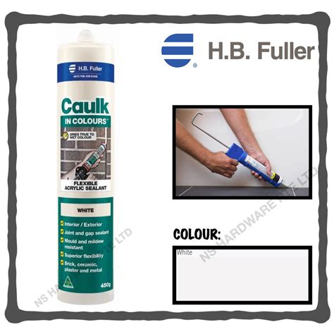 Hb Fuller Caulk In Colours Acrylic Sealant Silicone Gap Fillers Various