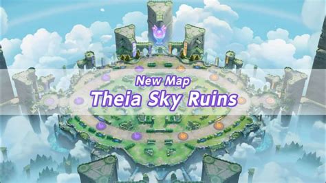 Theia Sky Ruins Battle Map Trailer In Pokemon Unite Youtube