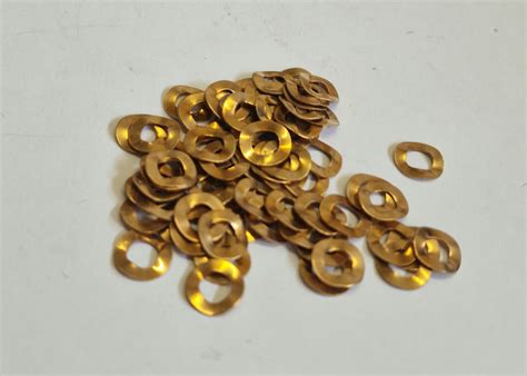Crinkle Washer Copper - Metric - Leyton Fasteners 