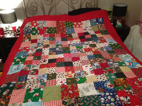 Christmas Patchwork Quilt Christmas Patchwork Patchwork Quilts Quilts