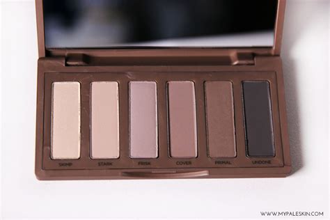 MY PALE SKIN Urban Decay Naked 2 Basics Review