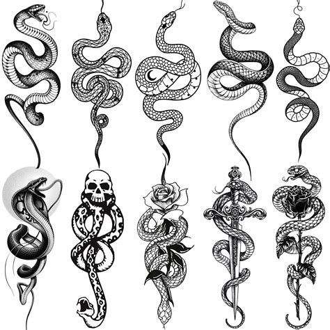 snake arm tattoo 6