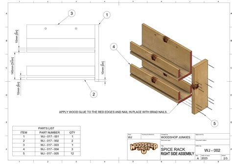 DIY|Spice Rack- Free Woodworking Plan | The Woodworker's Plans